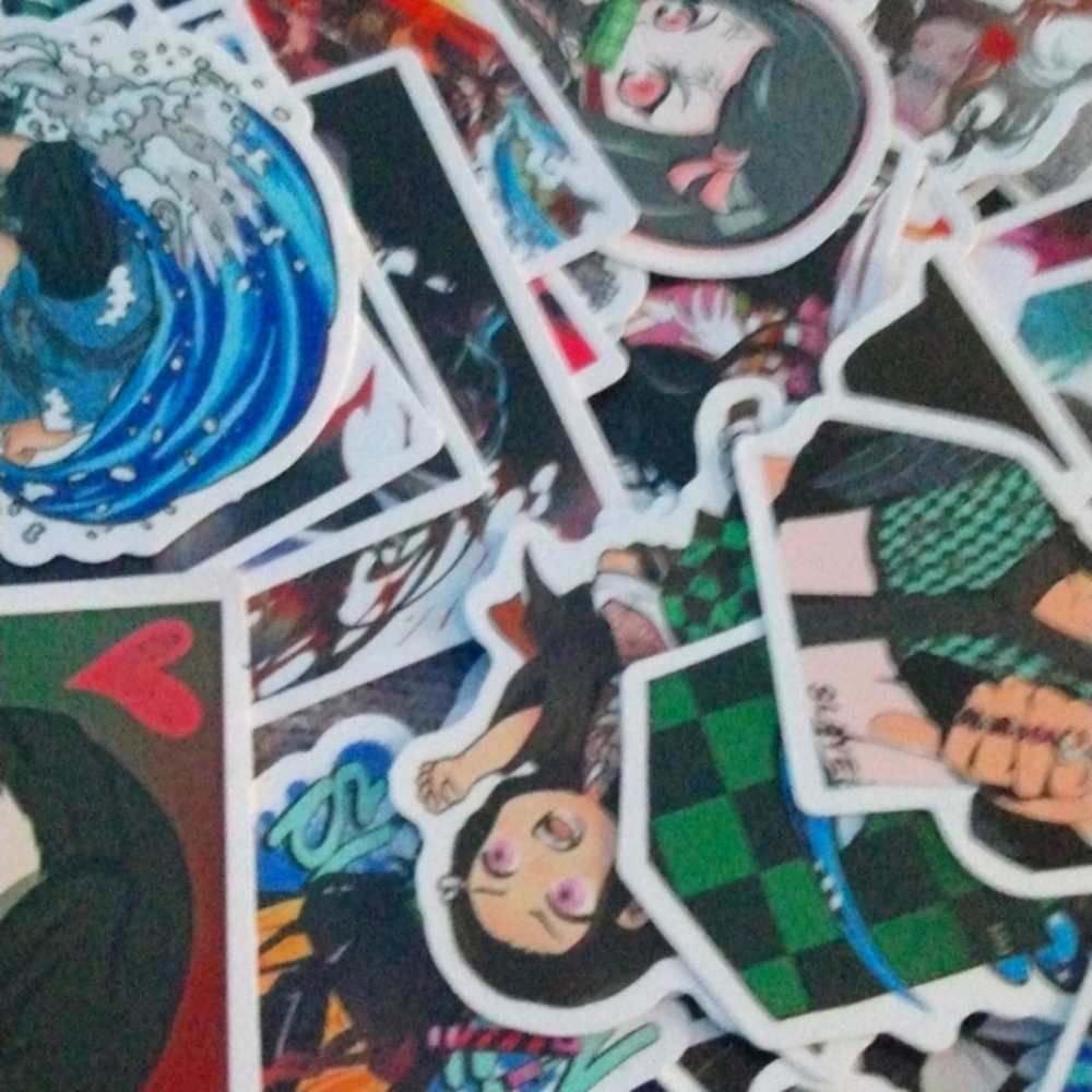 Demon slayer stickers